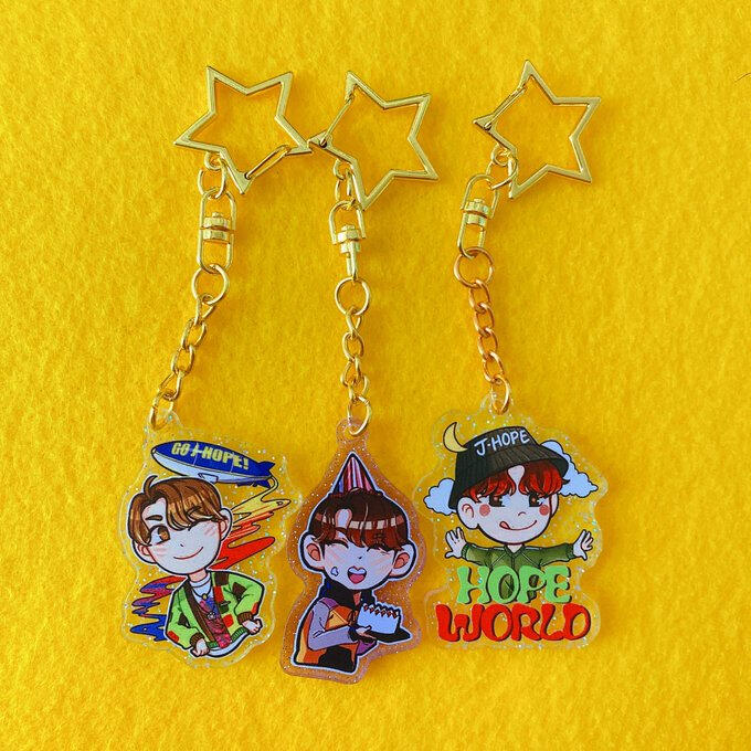 Hope World Keychains