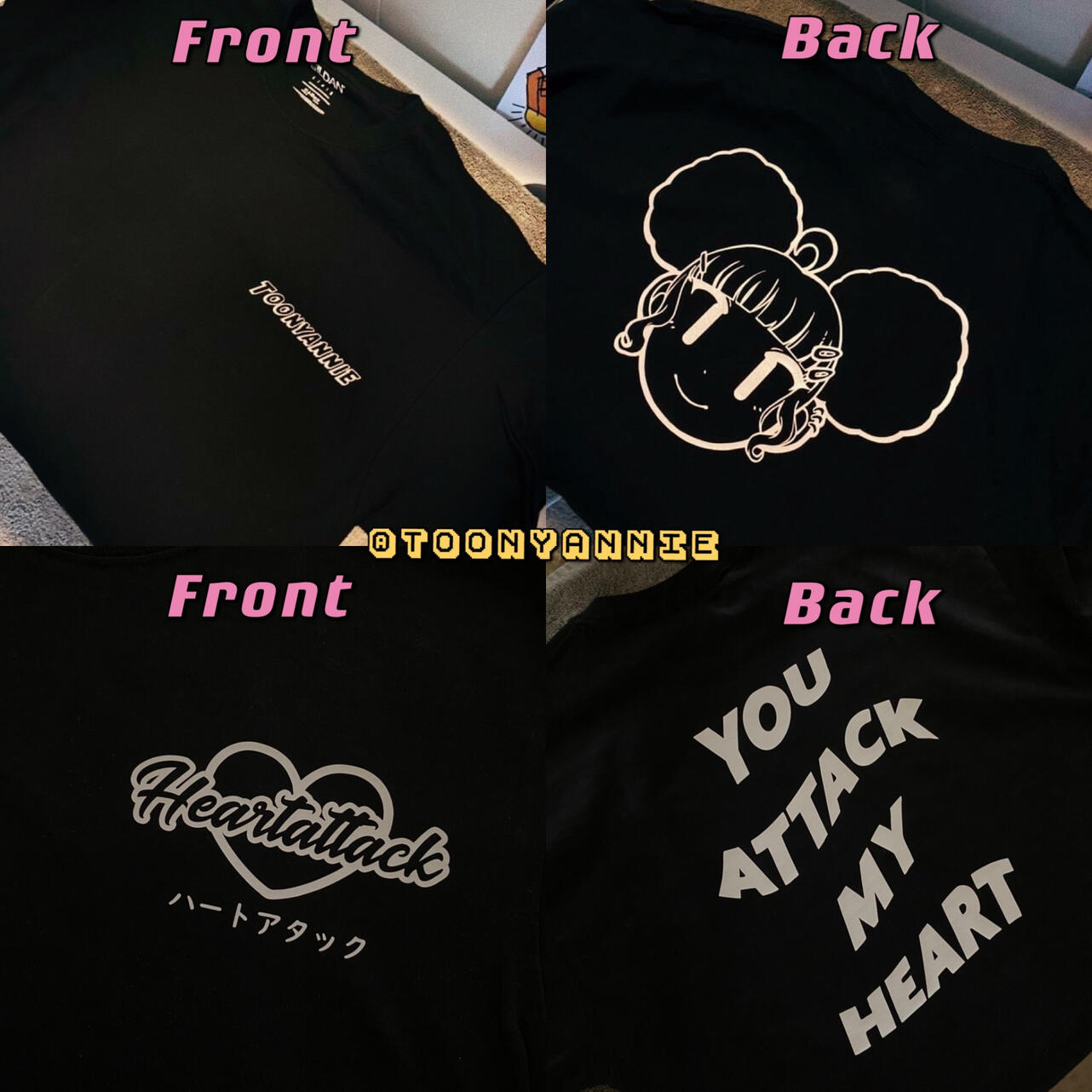 Honey Shirt and Heartattack by Chuu Shirt